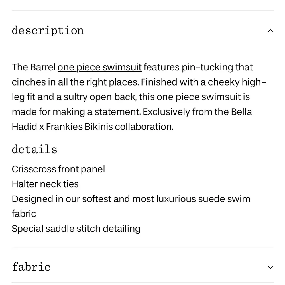 Frankie's Bikinis Suede-Look Brown One-Piece Swimsuit